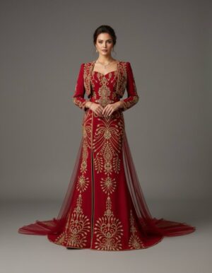 Mraf8711 Algerian Dress