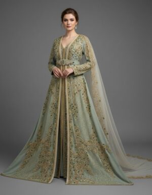 EAA42 Bridal Takshita with Veil SH26