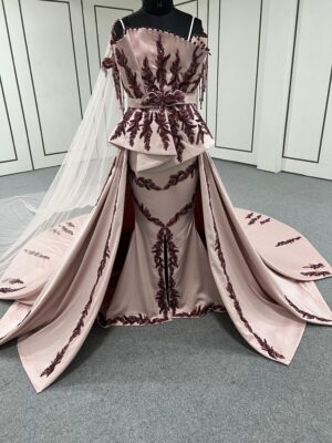 SC4  Caftan with Removable Cape