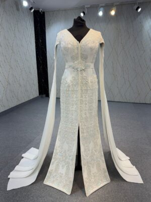 Mraa8974 Caftan with Longue Sleeves